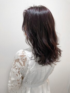 シェノン 西梅田(CHAINON) 大人かわいい/美髪/こなれミディ/くびれヘア/くすみカラー