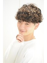 ヘアーアンドグルーミング ヨシザワインク(HAIR&GROOMING YOSHIZAWA Inc.)&nbsp;波状パーママッシュスタイル