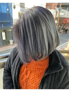 メモリーズ(Memories) 【Memories】コントラストハイライト×丸みボブ