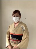 付け下げ　留袖　訪問着　も着付け致します。