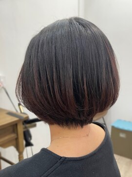 アーシェ 横浜店(A'SHE) ［A'SHE］丸み前下がりくびれショートボブ