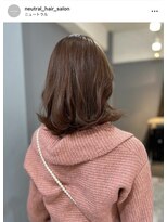 ニュートラル(neutral)&nbsp;【neutral】カラーとカットとトリートメント