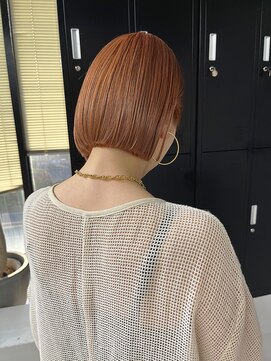 ルネ 北千住(Renee) ミニボブ_ オルチャンヘア_ダークグレージュ_ワンホンヘア