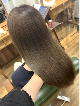 アンダーバーホワイトモデ 河内長野(_WHITE mode) ※20代30代大人アッシュブラウンくすみカラー