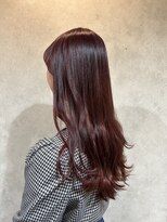ヘアスペースブルーム エボリューション 庄内店(HAIR SPACE BLOOM evolution) 【庄内/ヘアカラー】チェリーピンク・暖色カラー