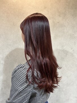 ヘアスペースブルーム エボリューション 庄内店(HAIR SPACE BLOOM evolution) 【庄内/ヘアカラー】チェリーピンク・暖色カラー