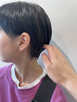 スタイル 茅ケ崎(STYLE) 【ハクラ】コンパクトショート 黒髪ショート ベリーショート