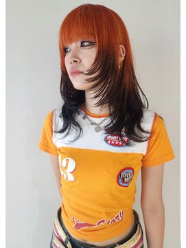 バックボッカー(BACK BOCKER) ルーツカラー　オレンジ