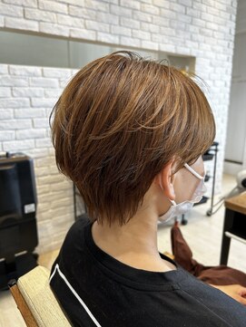 ヘア スパ ビューティー エールフォルム(HAIR SPA BEAUTY YELLFORME) ショート×ベージュカラー