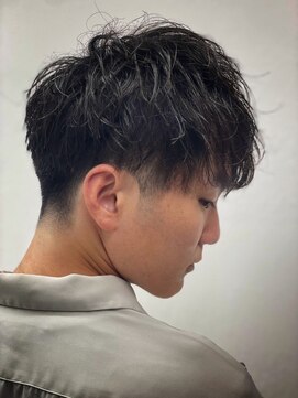 ヒロギンザ 新橋日比谷口店(HIRO GINZA) ツーブロックビジネススタイル
