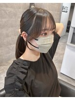 ベル(BEL)&nbsp;【韓国風】10代、20代◎シースルー顔まわりカット