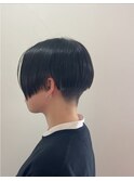 アシンメトリーショート