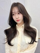 シーテ(Ciete)&nbsp;マロンベージュレイヤーくすみグレージュ韓国巻き前髪20代30代