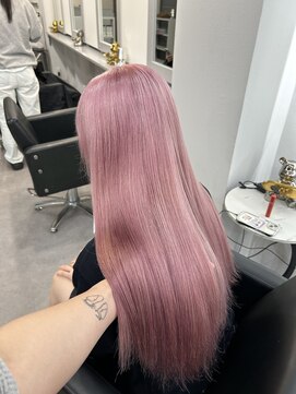 シェイロ(Cielro) 【ホワイトピンクカラー/ハイトーン/ピンクカラー】SAKI