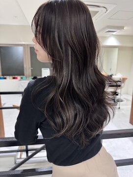 ジルブラン 土浦(JIL BLAN) ハイライトバレイヤージュダブルカラーショートカット20代30代