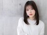 【成人式後は暗髪戻しも人気◎/学割U24】地毛風暗髪カラー＋小顔カット￥6900