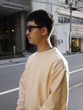 パプレ(PAPRE) メンズショートスタイル　ソルベ仕上げ