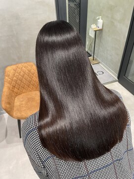 シャルムバイケンジ(Charm.by KENJE) 美髪ストレート艶髪髪質改善縮毛矯正トリートメント銀座有楽町