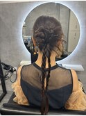 #結婚式ヘア#カチモリヘア