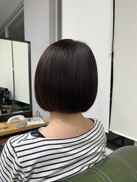 ヘアーアンドビューティーザ エフ(Hair Beauty the F) /丸みボブ/