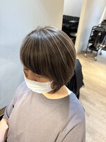 リットバイディア 茅ヶ崎(Lit by diar)&nbsp;茅ヶ崎/ハイライト/髪質改善/白髪ぼかし/ショート/ボブ/レイヤー