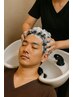 【髪,頭皮のトータルケア】メンズカット＋カラー＋30分ヘッドスパ(眉カット込