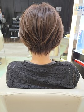 ウィル あべの店(WiLL) イメチェン丸みショートナチュラルボブ30代40代50代田嶋31