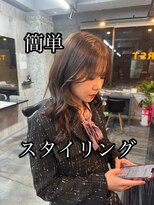 コワファーストナガサキシャンプーボーイ(COIFF1RST NAGASAKI SHAMPOO BOY) レイヤーカット/顔周り/前髪/韓国