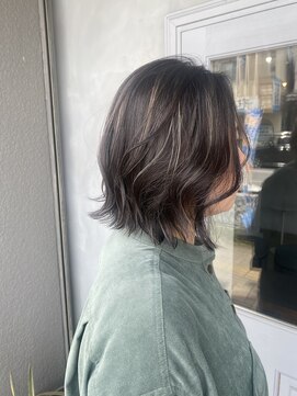 ヘアーワークスヴィクサス 諫早店(HAIR WORKS VIXUS) 【持永 早紀子】ハイライトカラー