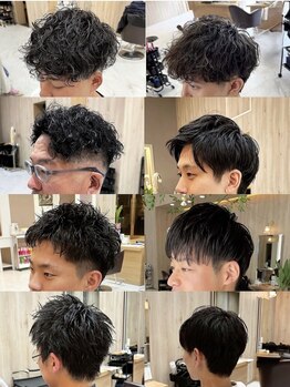 ユウヘアー 千代田橋店(U Hair)の写真/【当日予約OK！】メンズカット＆メンズパーマで圧倒的な再現性！癒しとおしゃれの両方を求めるMen'sに◎