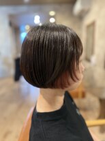 ヘアサロン アプリ(hair salon APPLI)&nbsp;夏の涼感ショートボブ