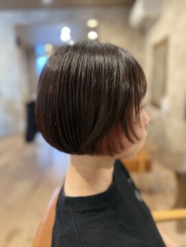 ヘアサロン アプリ(hair salon APPLI) 夏の涼感ショートボブ