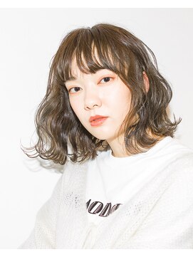 ジュリエッタ(giulietta) 揺れウェーブ×透けマットネイビー