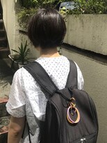 ヘアーサロン トゥリークル(Hair Salon Treacle)&nbsp;お客様スナップ　ハンサムショートぽいショートボブ