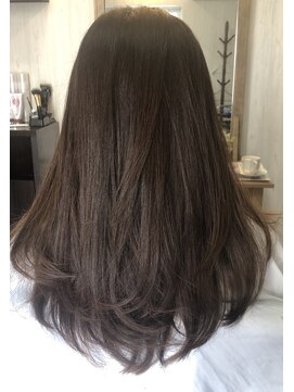 ヘアースペース シャイニング(HairSpace Shining) SHINING　大人かわいい石原さとみさん風＊ピュアグレージュ