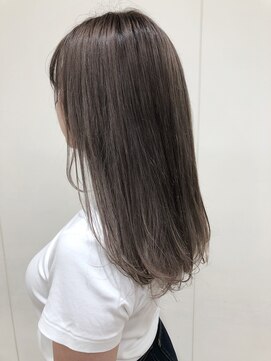 モリオフロムロンドン 大宮店(morio from London) 【morio坪井】シルキーグレージュ×ケアブリーチ