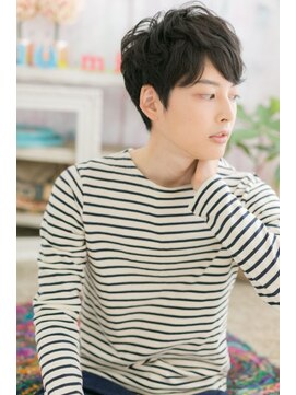 ミック ヘアアンドビューティー 大山店(miq Hair&Beauty) マットな質感◎サイドパートのマッシュショートa