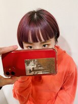 エル(EL by green)&nbsp;（Kotaro)ラベンダーピンク×オン眉