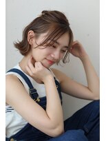 リガナッツ 赤羽店(Riganuts)&nbsp;[riganuts赤羽店]エアリーくびれボブ　アレンジ