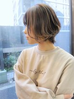 ノア ヘアデザイン 町田店(noa Hair Design)&nbsp;ショートウルフ×エアタッチバレイヤージュ