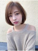 ナチュラル 内巻き ワンカール ボブ☆