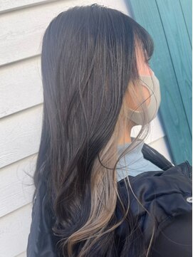 リアン 上尾店(Rien) マロンベージュ/Aラインボブ/かきあげバング[上尾/上尾駅]