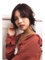 リルウ 阿倍野キューズモール(LILOU)&nbsp;編みおろしマロンブラウン