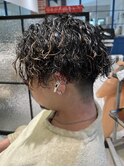 サイドパート波巻き×ツイストスパイラルパーマ