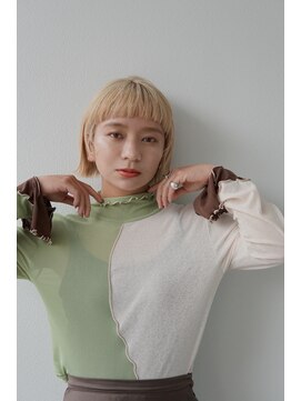 ビーチ 浦和店(Beach) 外ハネ切りっぱなしボブ