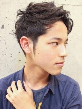 アンドヘアーサロン(&HAIR salon)の写真/【駅徒歩1分】学校帰りや仕事帰りに☆親しみやすいスタイリストが旬の小顔メンズStyleを叶えてくれる！