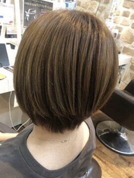 ウェーヴ 浜松小豆餅店(wave) 〈wave小豆餅店〉うる艶ベージュ♪イメチェンマッシュショート