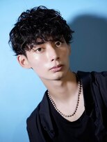 ドーバー 中野(Dover)&nbsp;メンズ/束感ショート　波巻きパーマツイストスパイラル