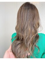 ヘアーアンドメイク ドレス(DRESS)&nbsp;オレンジ色消し　ハイライト