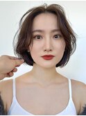 小顔ヘルシーレイヤースタイル透明感カラー【修】20代30代40代